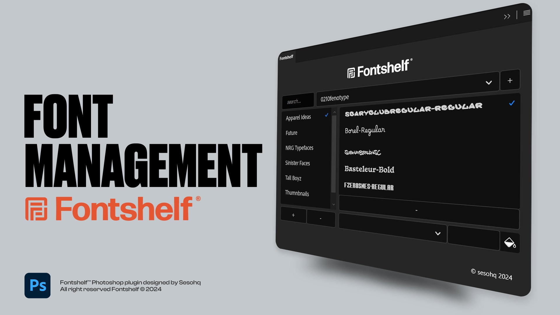 How Designers Organize Fonts