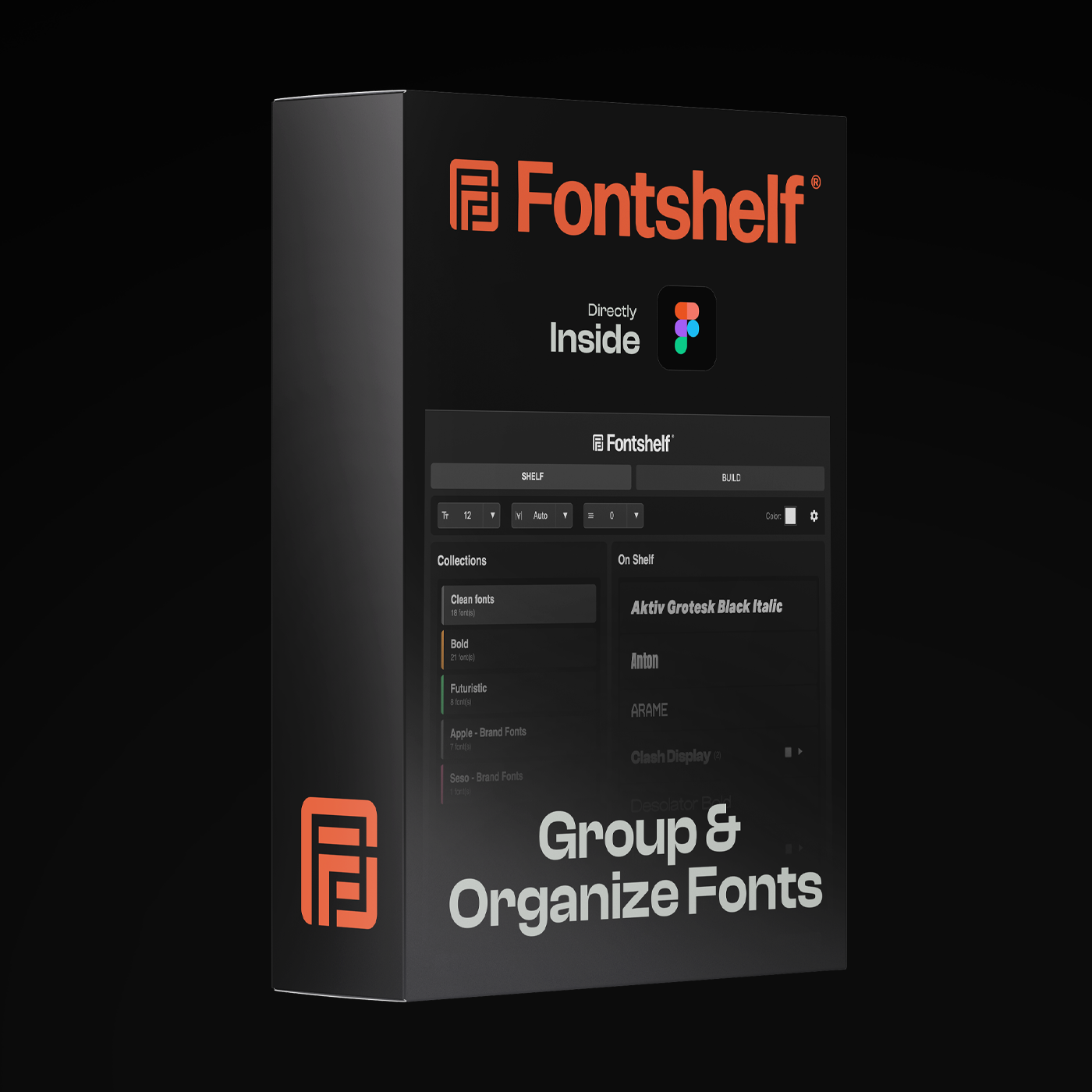 Fontshelf (Figma)