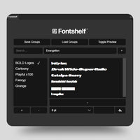 Fontshelf (v.Illustrator)